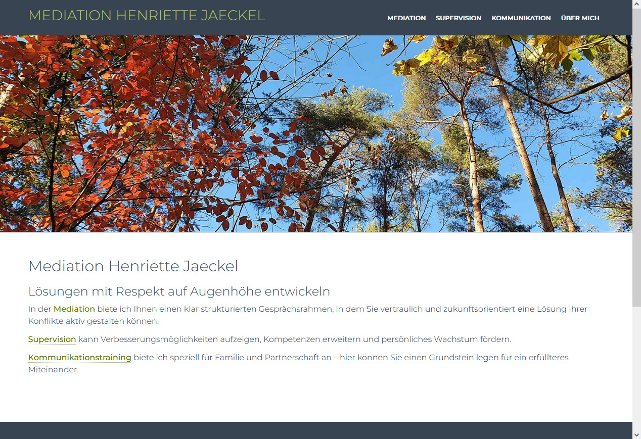 Mediation Henriette Jaeckel