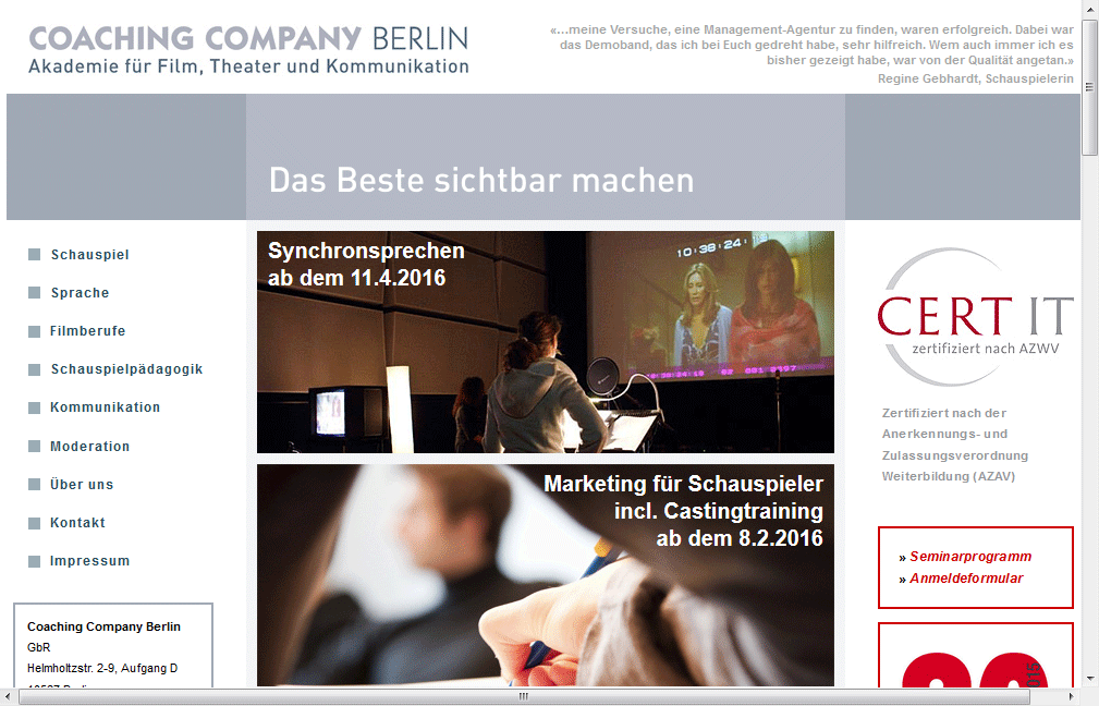 Coaching Company Berlin